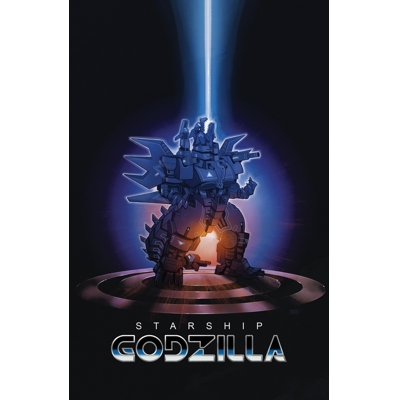 Starship Godzilla: Invasion X [Kai-Sei Era] #4 Cvr B Elizabeth Beals Movie Homage Cover Var