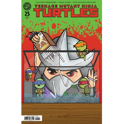 Teenage Mutant Ninja Turtles #25 Cvr E Cyanide & Happiness Comic Strip Cover Var