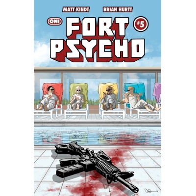 Fort Psycho #5 Cvr C Charlie Adlard Var