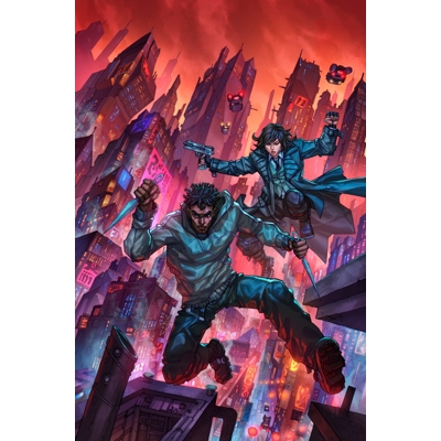 Blade Runner Tokyo Nexus Die With Honor #2 (of 4) Cvr E Alan Quah Virgin Cardstock Var