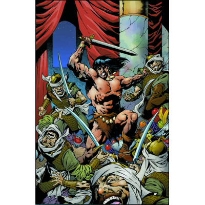 Conan the Barbarian #38 Cvr F Aaron Lopresti Virgin Cardstock Var (MR)
