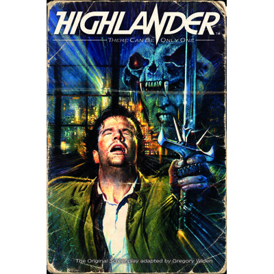 Highlander the Original Screenplay #1 (of 4) Cvr L Original Poster Brian Bysouth Foil Var