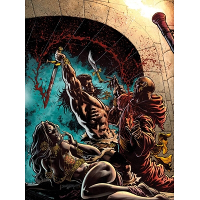 Savage Sword of Conan Reforged #8 Cvr C Ian Churchill Virgin Cardstock Var (MR)