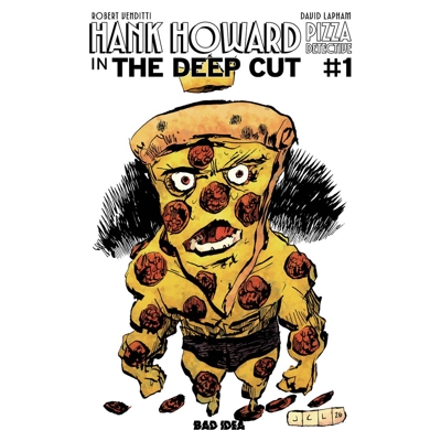 Hank Howard Pizza Detective the Deep Cut #1 (One Shot) Cvr C Pizza by Jesse Lonergan Var