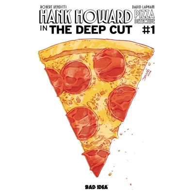 Hank Howard Pizza Detective the Deep Cut #1 (One Shot) Cvr F Pizza by Declan Shalvey Var