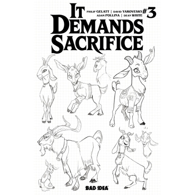 It Demands Sacrifice #3 (of 4) Cvr C Adam Pollina Design Var