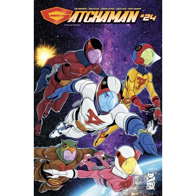 Gatchaman #24 Cvr A Chris Batista Sabrina Cintron Tom Chu