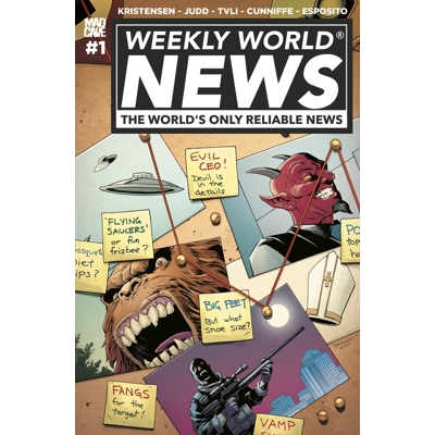 Weekly World News #1 (of 6) Cvr C Declan Shalvey Var