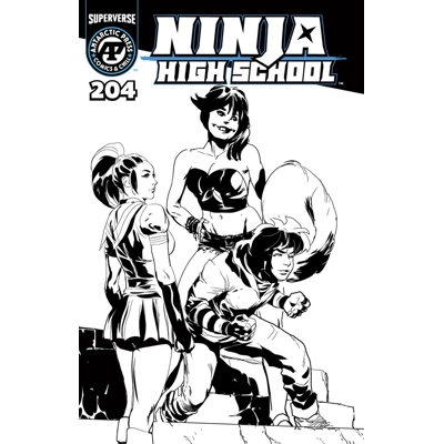Ninja High School #204 Cvr B Brian Denham Homage Var