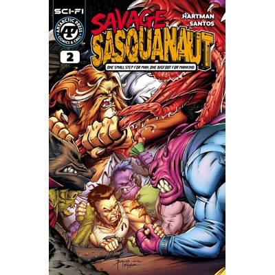 Savage Sasquanaut #2 Cvr A Craig Babiar