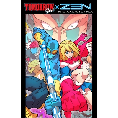 Tomorrow Girl X Zen Intergalactic Ninja #1 (of 2) Cvr A Erwin Prasteya