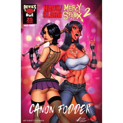 Hack Slash Mercy Sparx Canon Fodder #1 (One Shot) Cvr A Ale Garza (MR)