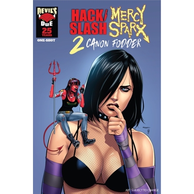 Hack Slash Mercy Sparx Canon Fodder #1 (One Shot) Cvr C Matt Merhoff Var (MR)