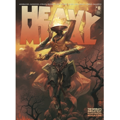 Heavy Metal Magazine #8 Cvr A Peter Mohrbacher (MR)