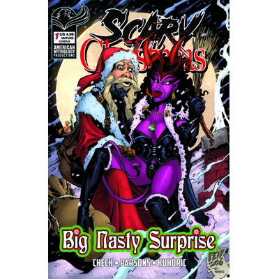 Scary Christmas Big Nasty Surprise #1 Cvr B Neil Vokes