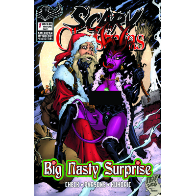 Scary Christmas Big Nasty Surprise #1 Cvr C Neil Vokes Racy