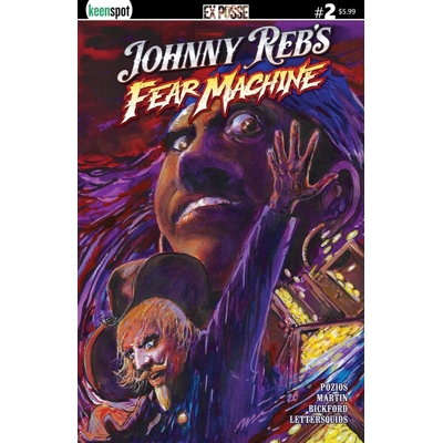 Johnny Rebs Fear Machine #2 Cvr B Manuel Martin Peniche Var