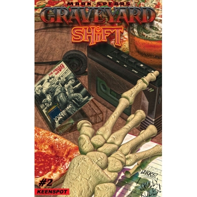 Mark Spears Graveyard Shift #2 Cvr E Mark Spears Hangin Tough Homage Var