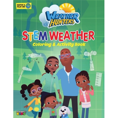 Weather Hunters Stem Weather Coloring & Activity Book