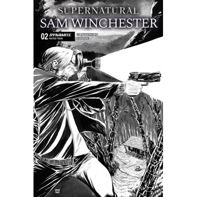 Supernatural Dean Winchester #2 Cvr K Foc Bonus Drew Moss Line Art Virgin
