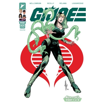 Gi Joe #25 2nd Ptg Jason Howard Var