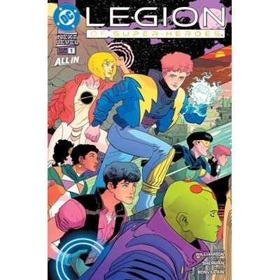 Legion of Super-Heroes #1 2nd Ptg Cvr A Hayden Sherman Wraparound