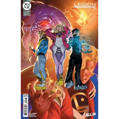 Legion of Super-Heroes #1 2nd Ptg Cvr B Taurin Clarke Card Stock Var