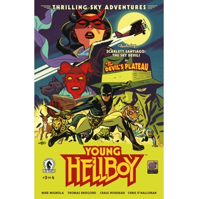 Young Hellboy Thrilling Sky Adventures #3 Cvr B Michael Cho Var