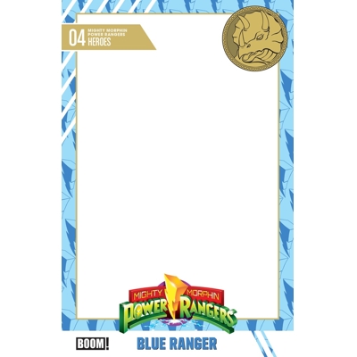 Mighty Morphin Power Rangers (2026) #4 Cvr D Trading Card Blank Sketch Var