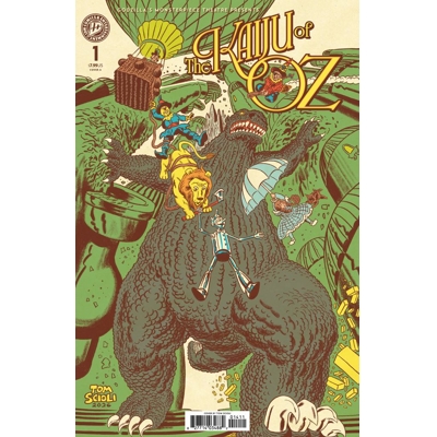 Godzilla’S Monsterpiece Theatre Presents: the Kaiju of Oz Cvr A Tom Scioli
