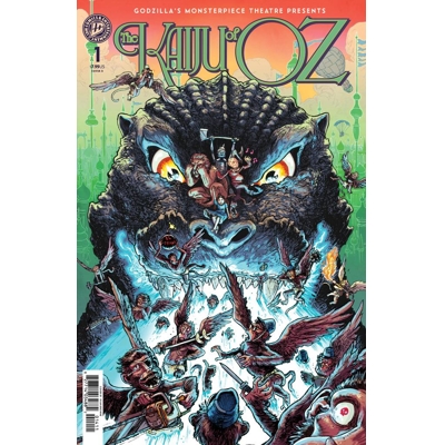 Godzilla’S Monsterpiece Theatre Presents: the Kaiju of Oz Cvr B Ryan Browne Var