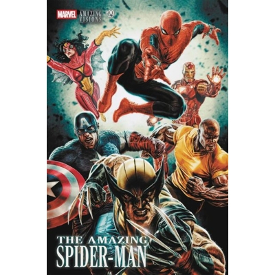 Amazing Spider-Man #29 Cvr B Lee Bermejo Amazing Visions Var