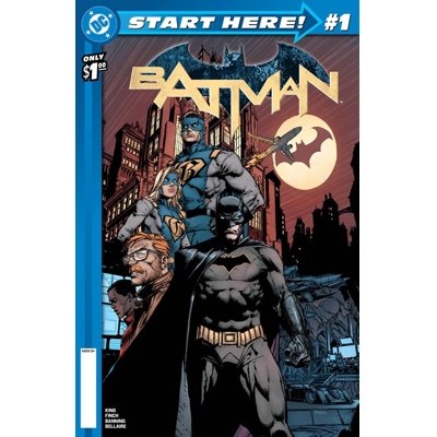 DC Start Here Batman (2016) 1 (Rebirth)