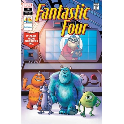 Fantastic Four #16 Cvr D Greg Land Pixar 40th Var