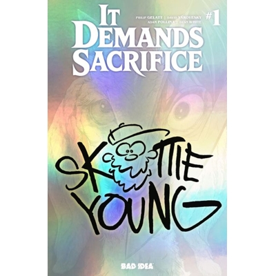 It Demands Sacrifice #1 (of 4) Cvr D Skottie Young Foil Var