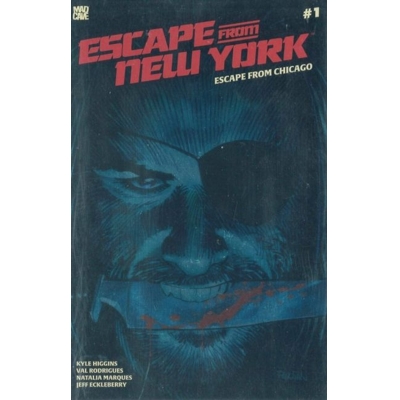 Escape From New York Escape From Chicago #1 Cvr E Dan Panosian Foil Card Stock Var