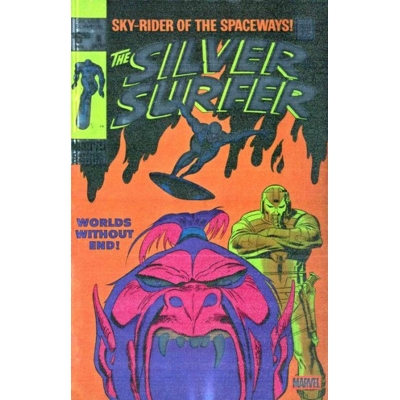 Silver Surfer #6 Facsimile Edition Cvr B John Buscema Foil Var