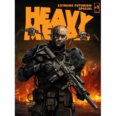 Heavy Metal Magazine Extreme Futurism #1 Cvr B Oezgen