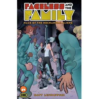 Faceless and the Family Maze Mechanical Aliens #4 Cvr A