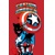 CAPTAIN AMERICA BY MARK GRUENWALD HC OMNIBUS VOL 03 CVR B RIK LEVINS DIRECT MARKET EXCLUSIVE COVER - Mark Gruenwald
