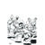Three Stooges Thankstooging #1 (One-Shot) Cvr E Eric Shanower Century Ltd B&w Var