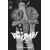 Do a Powerbomb Black and White #3 (of 3) Cvr A Daniel Warren Johnson